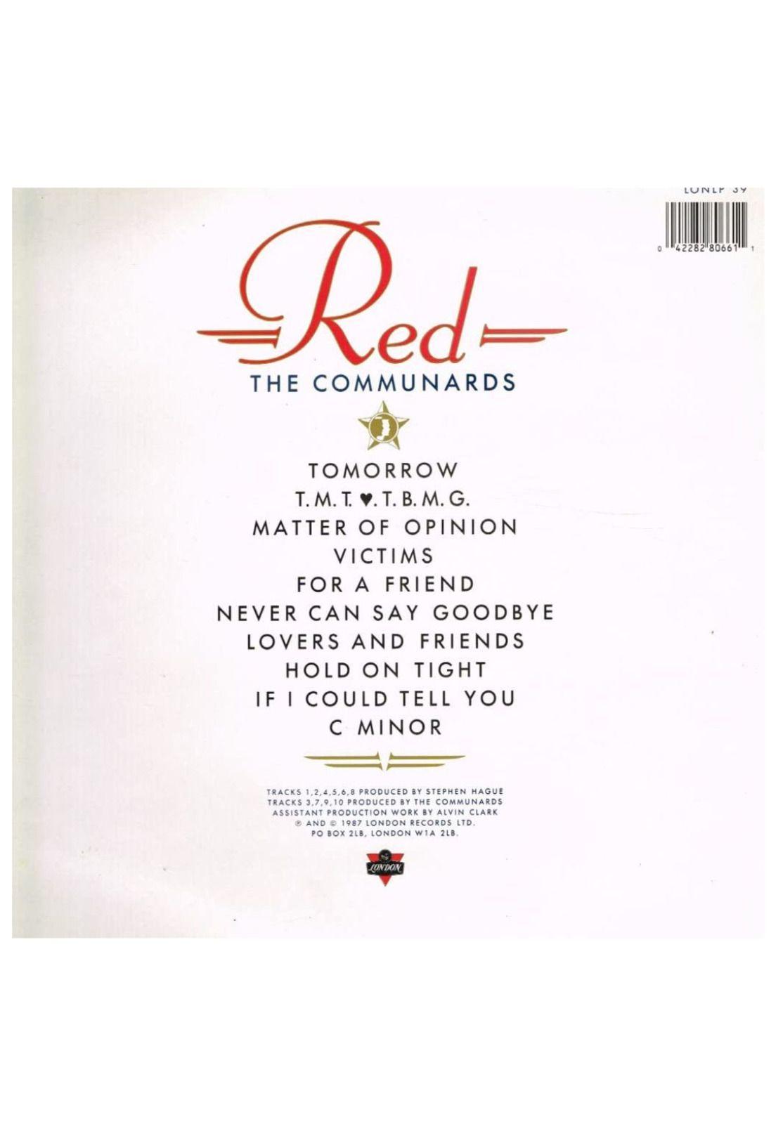 COMMUNARDS - RED (35TH ANNIVERSARY) | VINILO-1