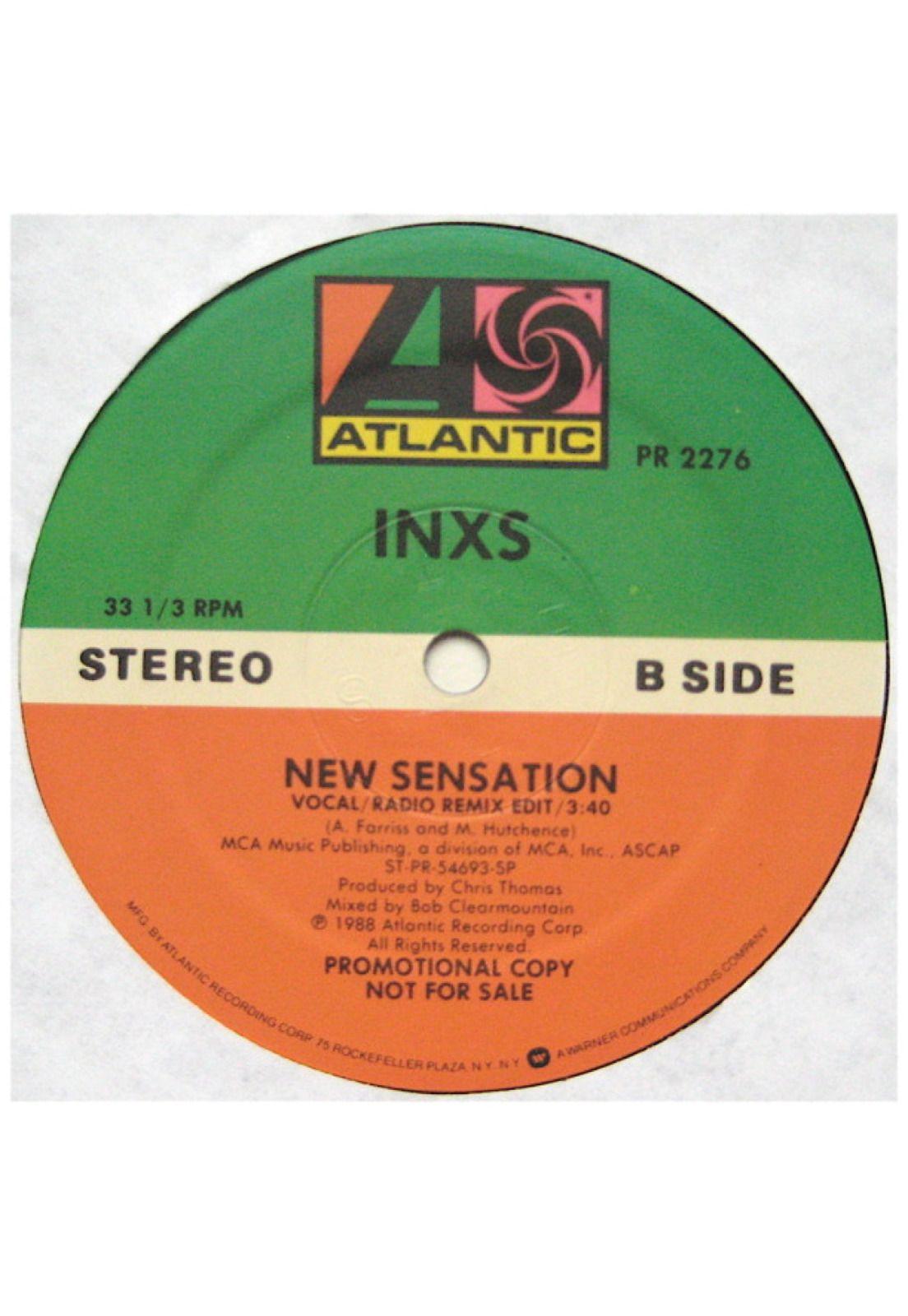 INXS - NEW SENSATION (12" SINGLE + LP INTERVIEW) (2LP) | 12" MAXI SINGLE VINILO USADO-4