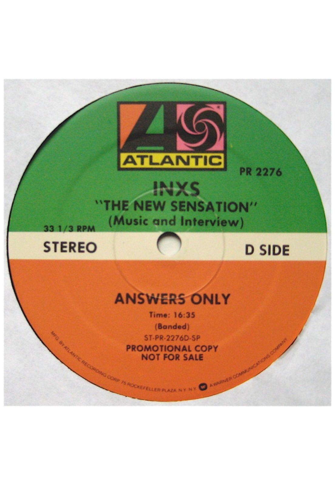 INXS - NEW SENSATION (12" SINGLE + LP INTERVIEW) (2LP) | 12" MAXI SINGLE VINILO USADO-6