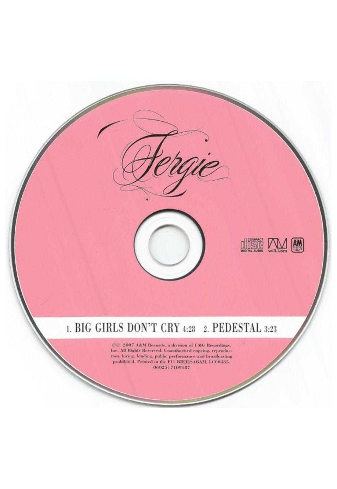 FERGIE - BIG GIRLS DON'T CRY | CD SINGLE USADO-2