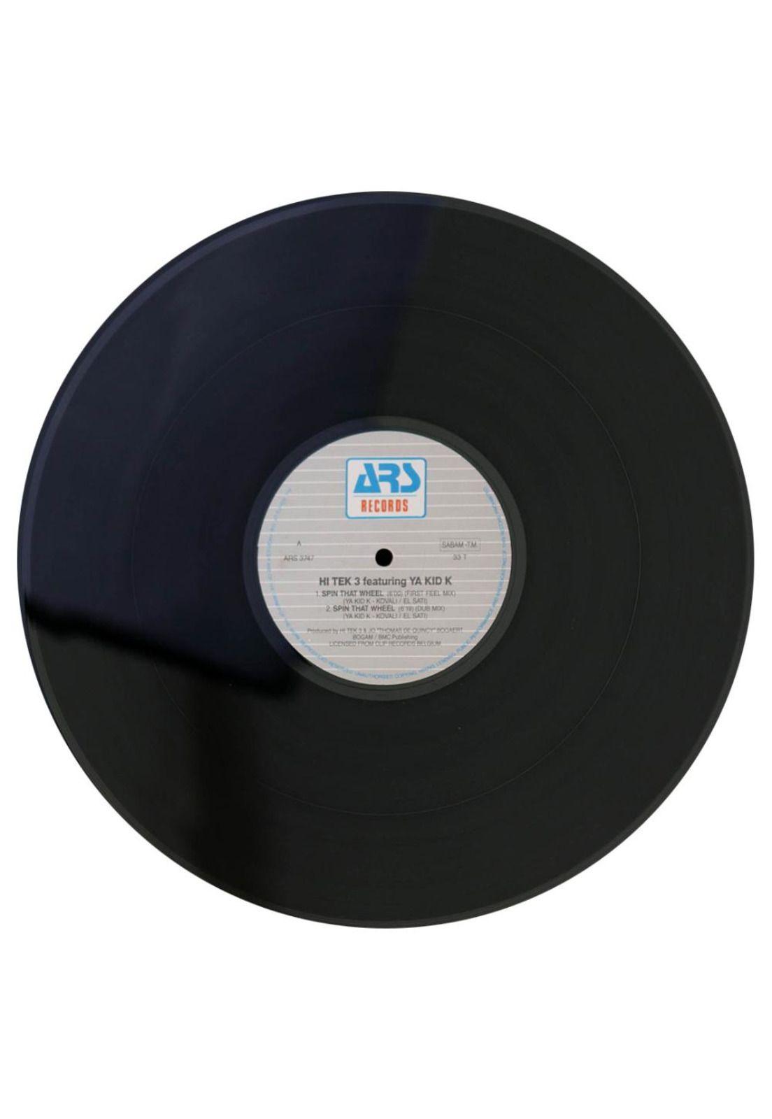 HI TEK 3 - SPIN THAT WHEEL (FIRST FEELMIX) | 12" MAXI SINGLE USADO-2