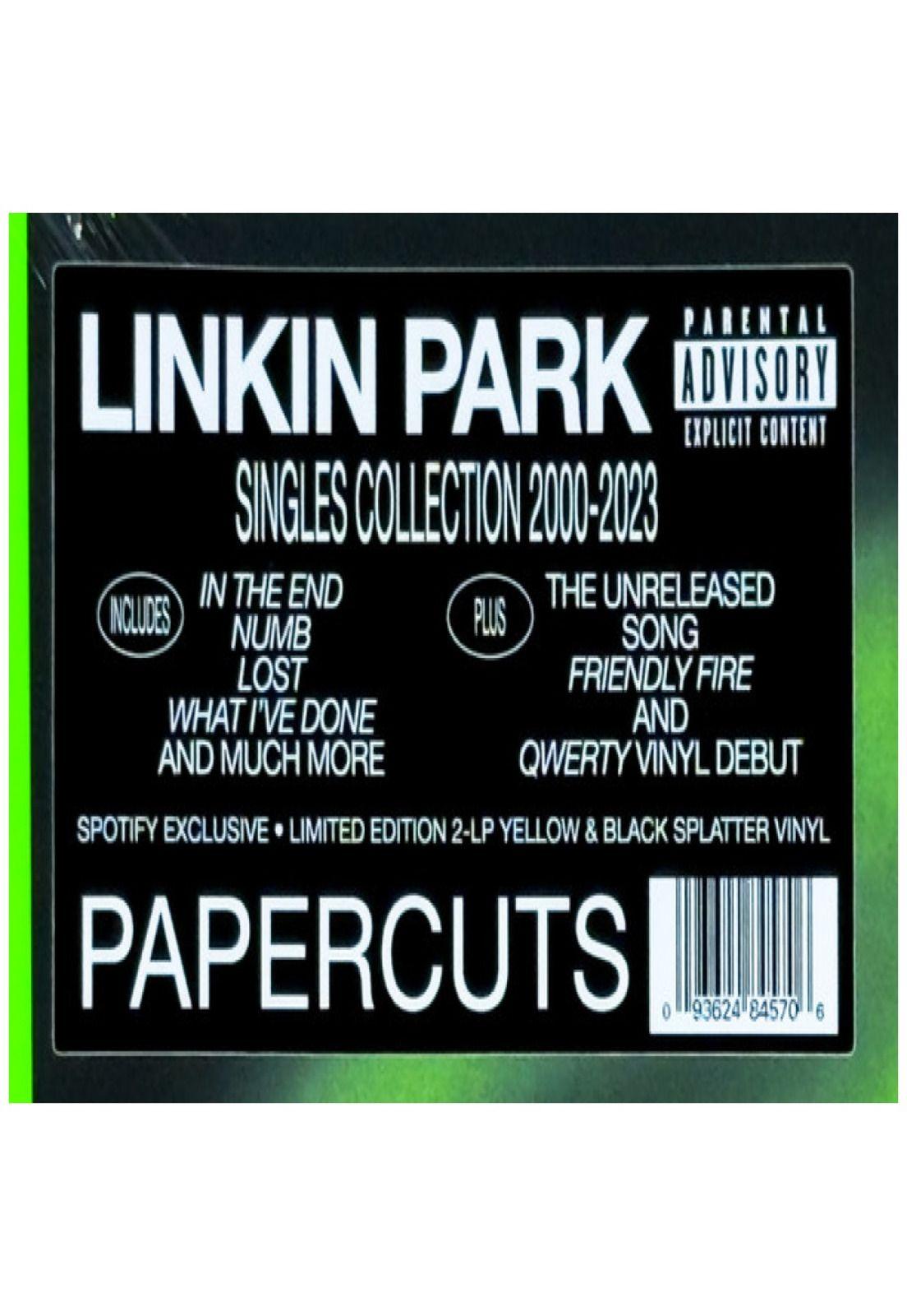 LINKIN PARK  - PAPERCUTS: SINGLES COLLECTION (2LP) | VINILO-2