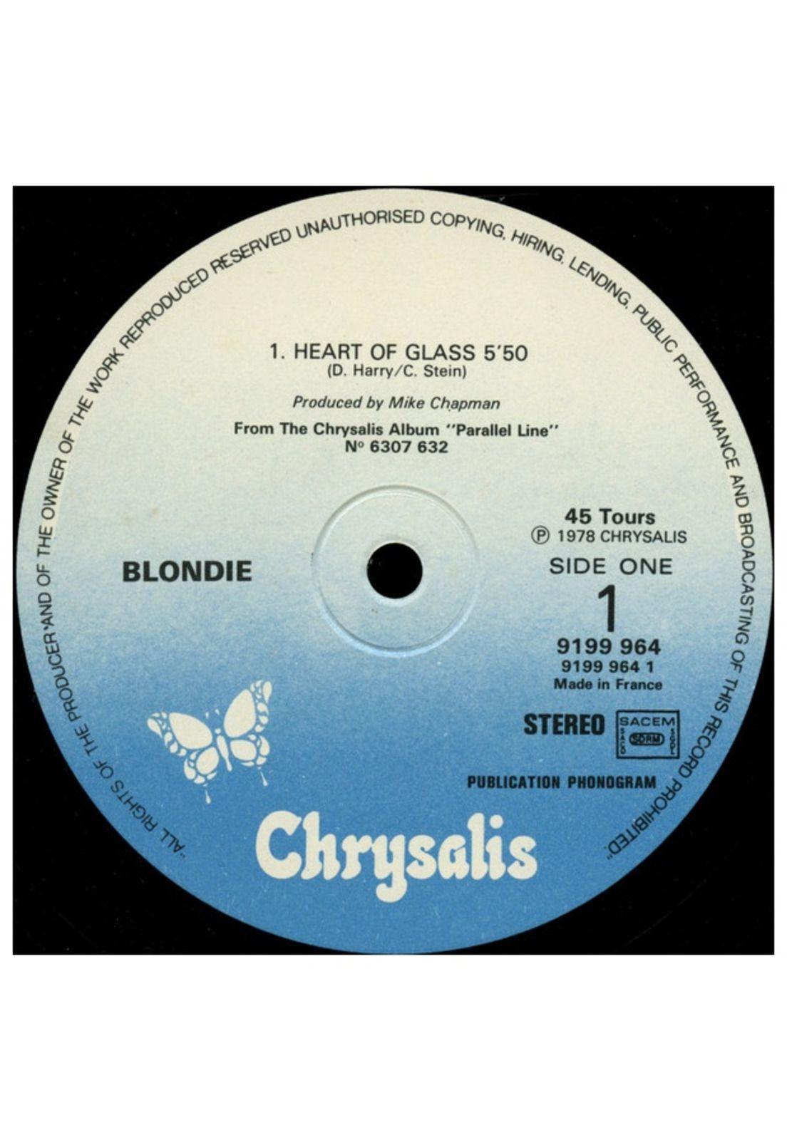 BLONDIE - HEART OF GLASS | 12" MAXI SINGLE USADO-2