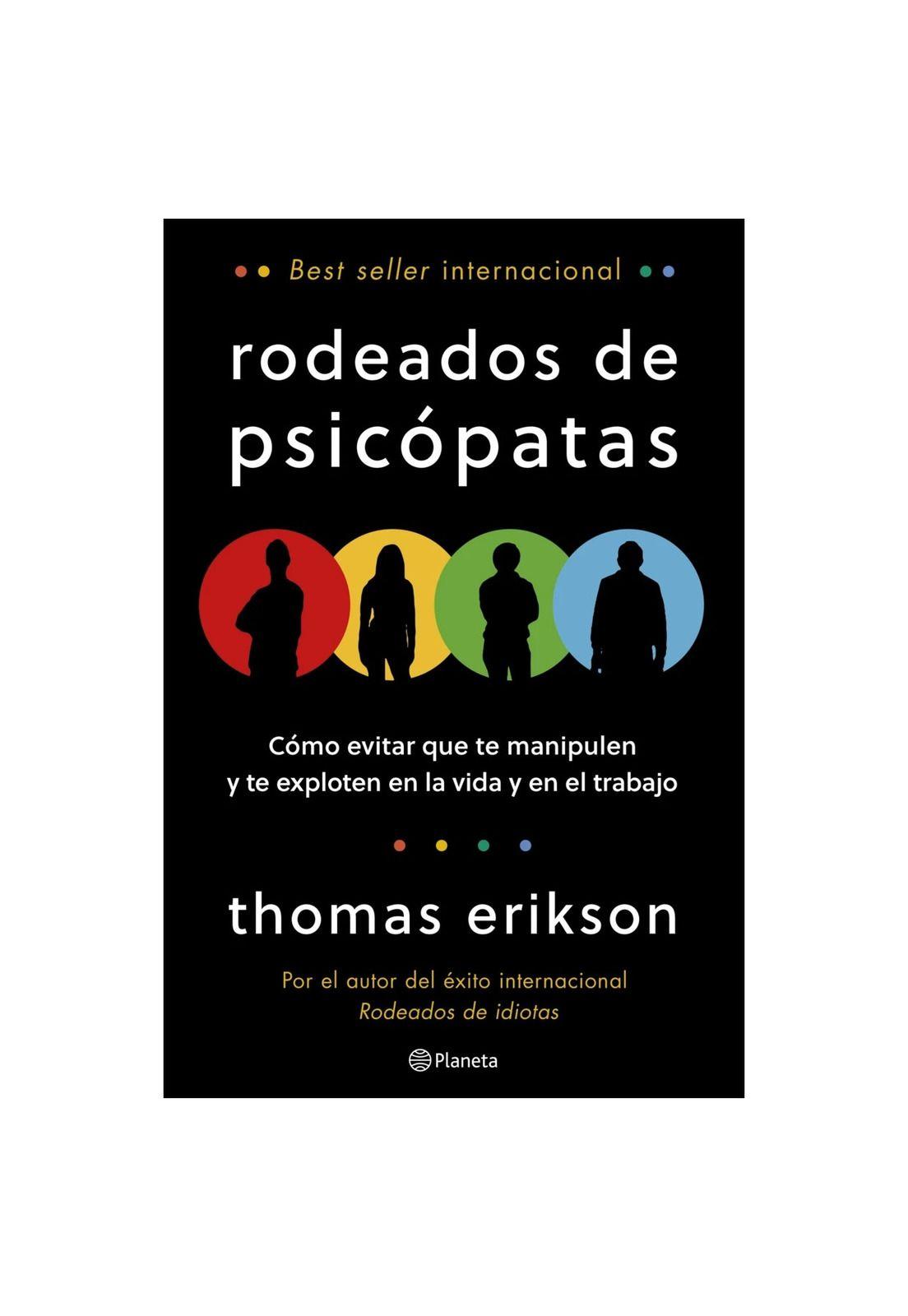 RODEADOS DE PSICÓPATAS (TAPA RÚSTICA) - THOMAS ERIKSON | LIBRO-0