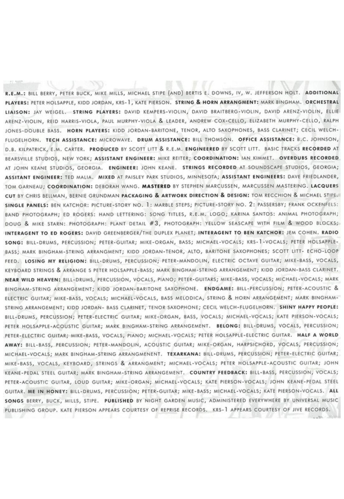 R.E.M - OUT OF TIME | VINILO-5