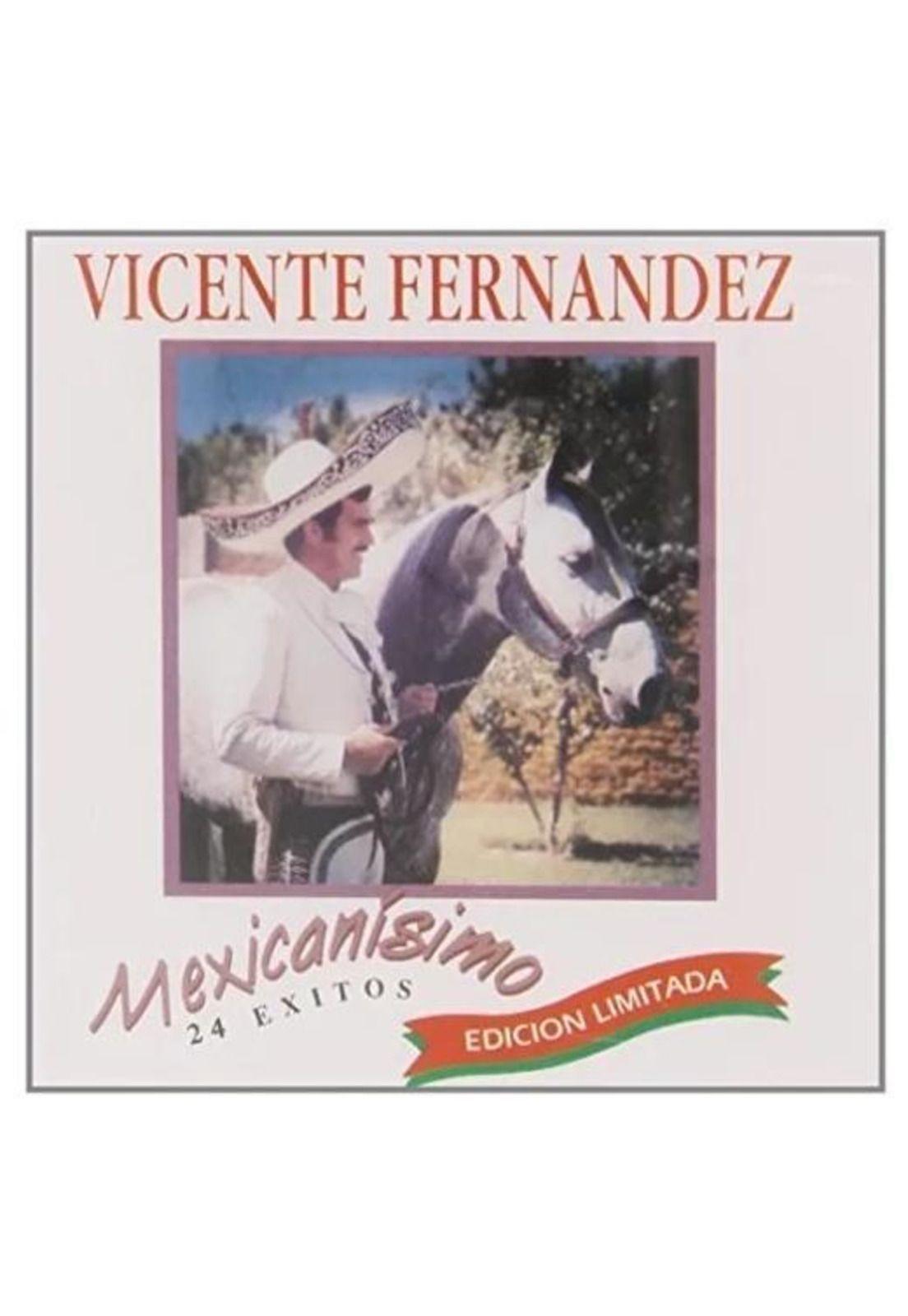 VICENTE FERNANDEZ - MEXICANISIMO: 24 EXITOS | CD-0