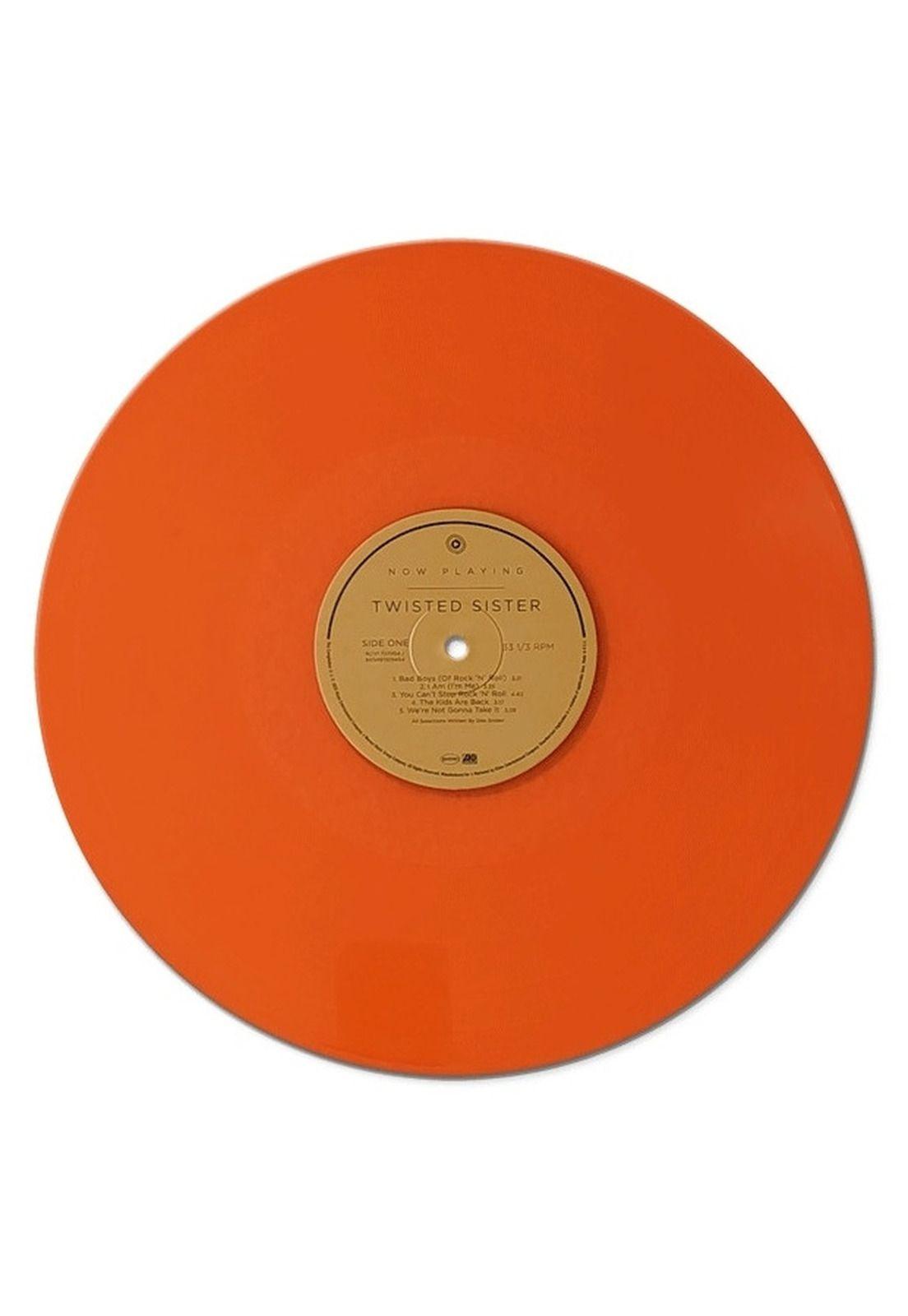TWISTED SISTER - NOW PLAYING: HITS (ORANGE VINYL) | VINILO-3