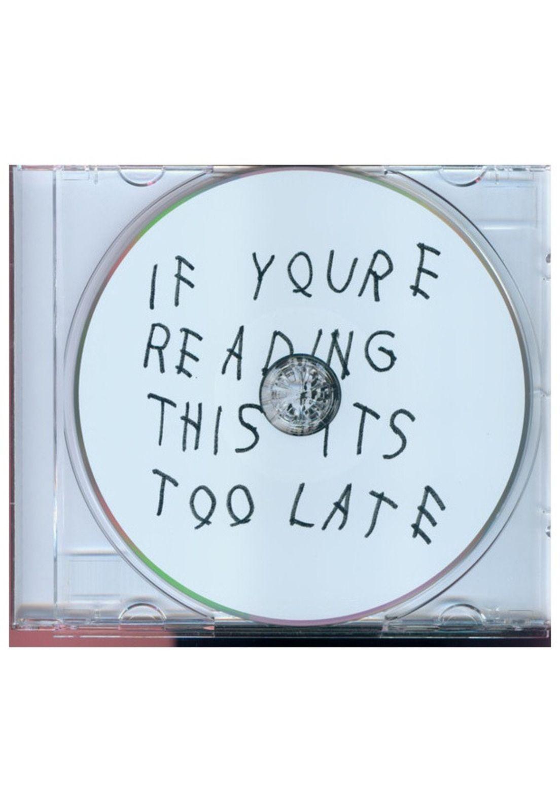 DRAKE - IF YOU'RE READING THIS IT'S TOO LATE | CD-5