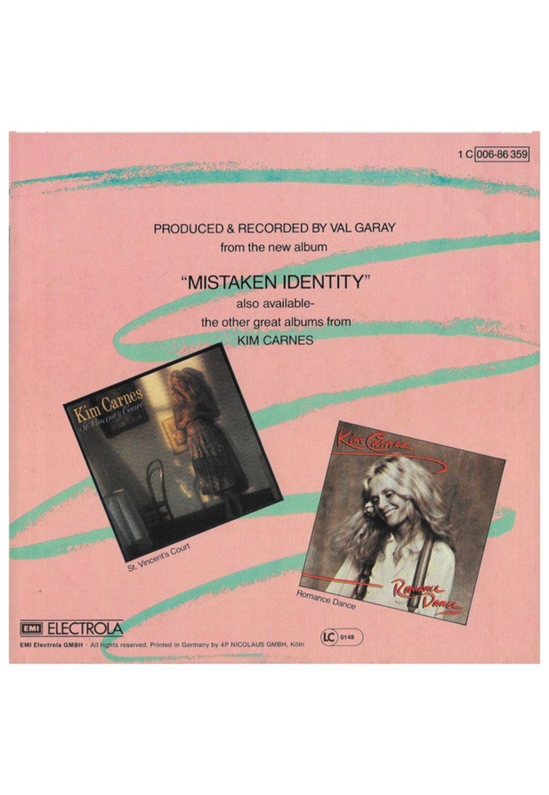 KIM CARNES - BETTE DAVIS EYES | 7" SINGLE USADO-1