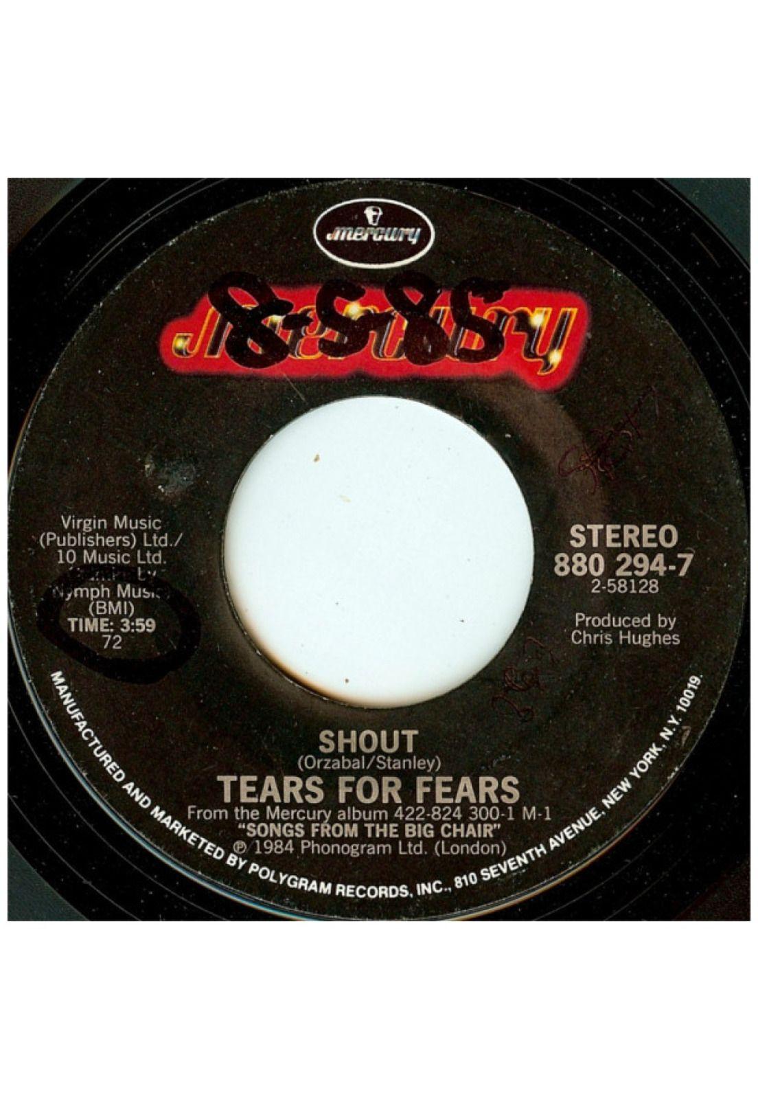 TEARS FOR FEARS - SHOUT | 7" SINGLE USADO-2