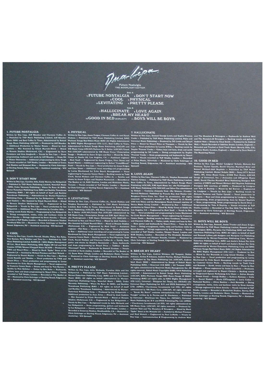 DUA LIPA - FUTURE NOSTALGIA (THE MOONLIGHT EDITION) (2LP) | VINILO-8