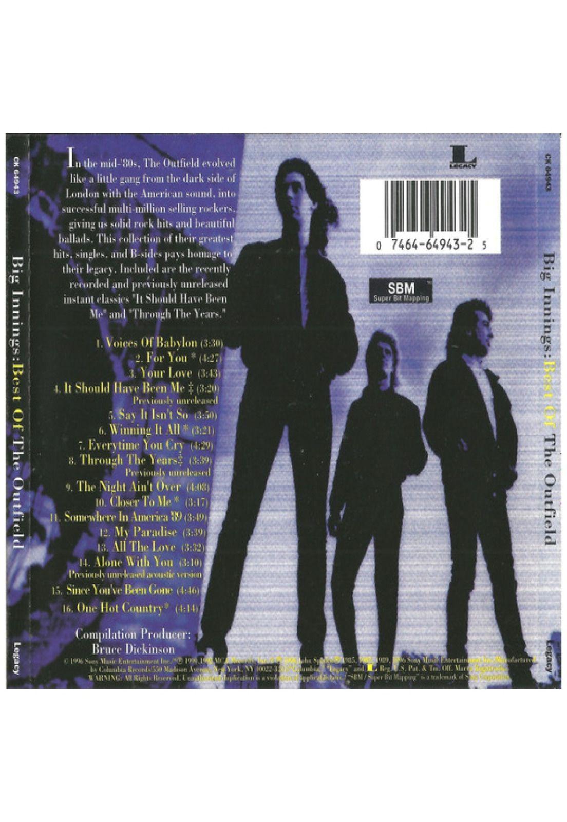 OUTFIELD - BIG INNINGS: THE BEST | CD USADO-2