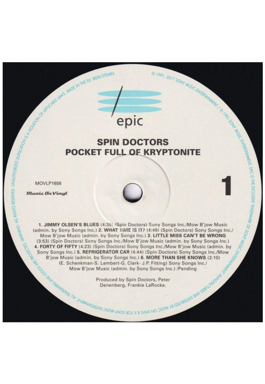 SPIN DOCTORS - POCKET FULL OF KRYPTONITE VINILO-2
