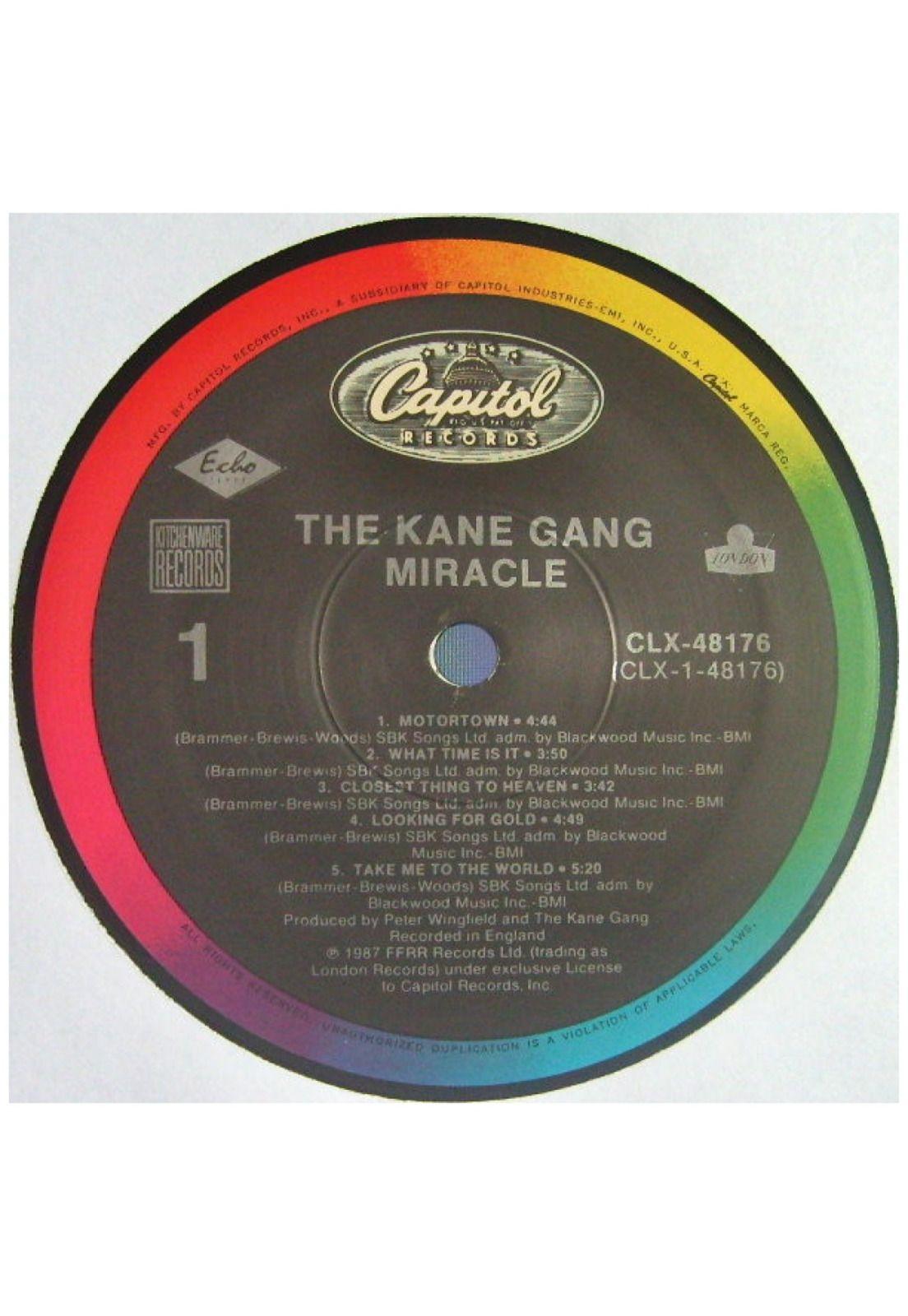 THE KANE GANG - MIRACLE | VINILO USADO-2