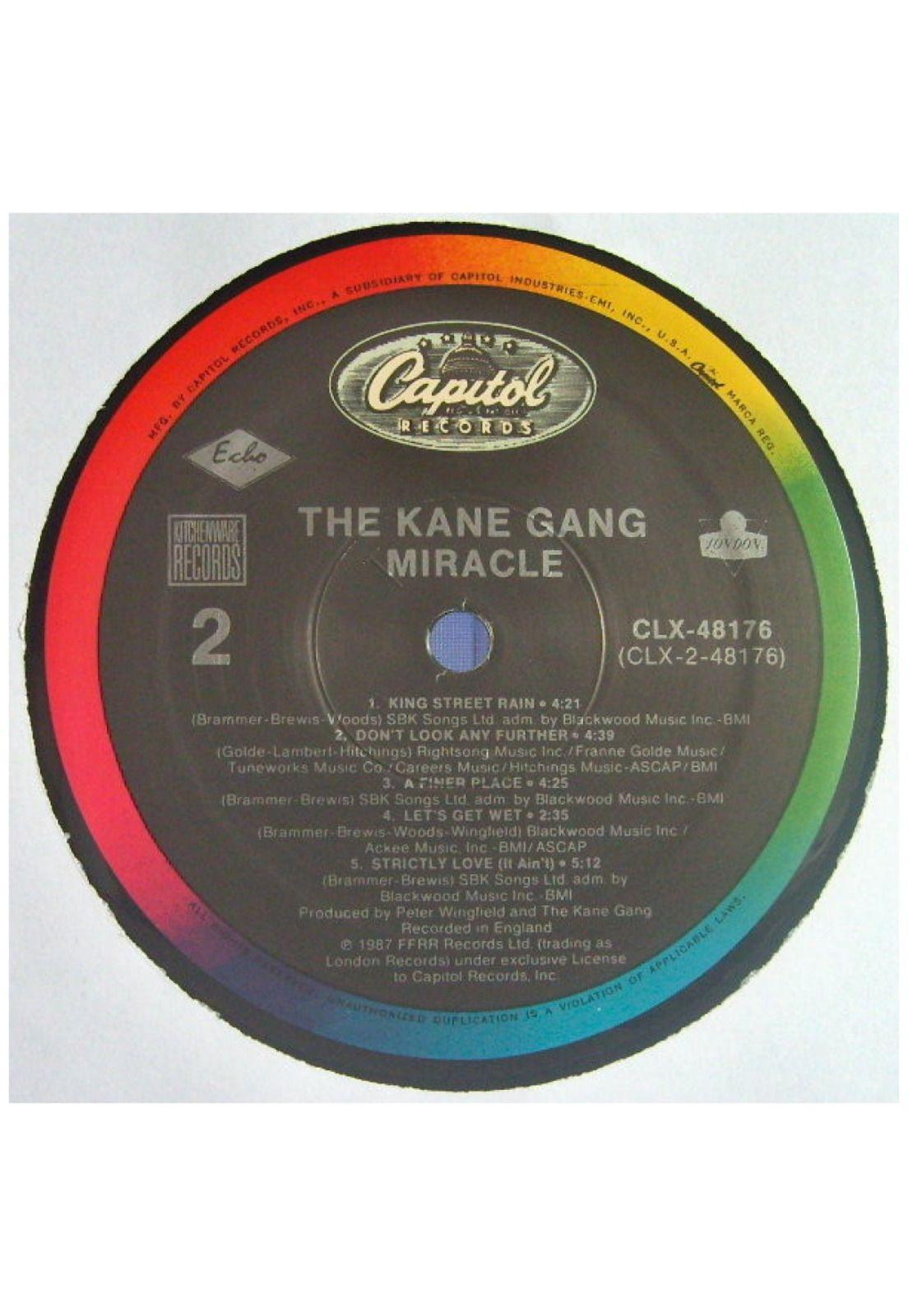 THE KANE GANG - MIRACLE | VINILO USADO-3