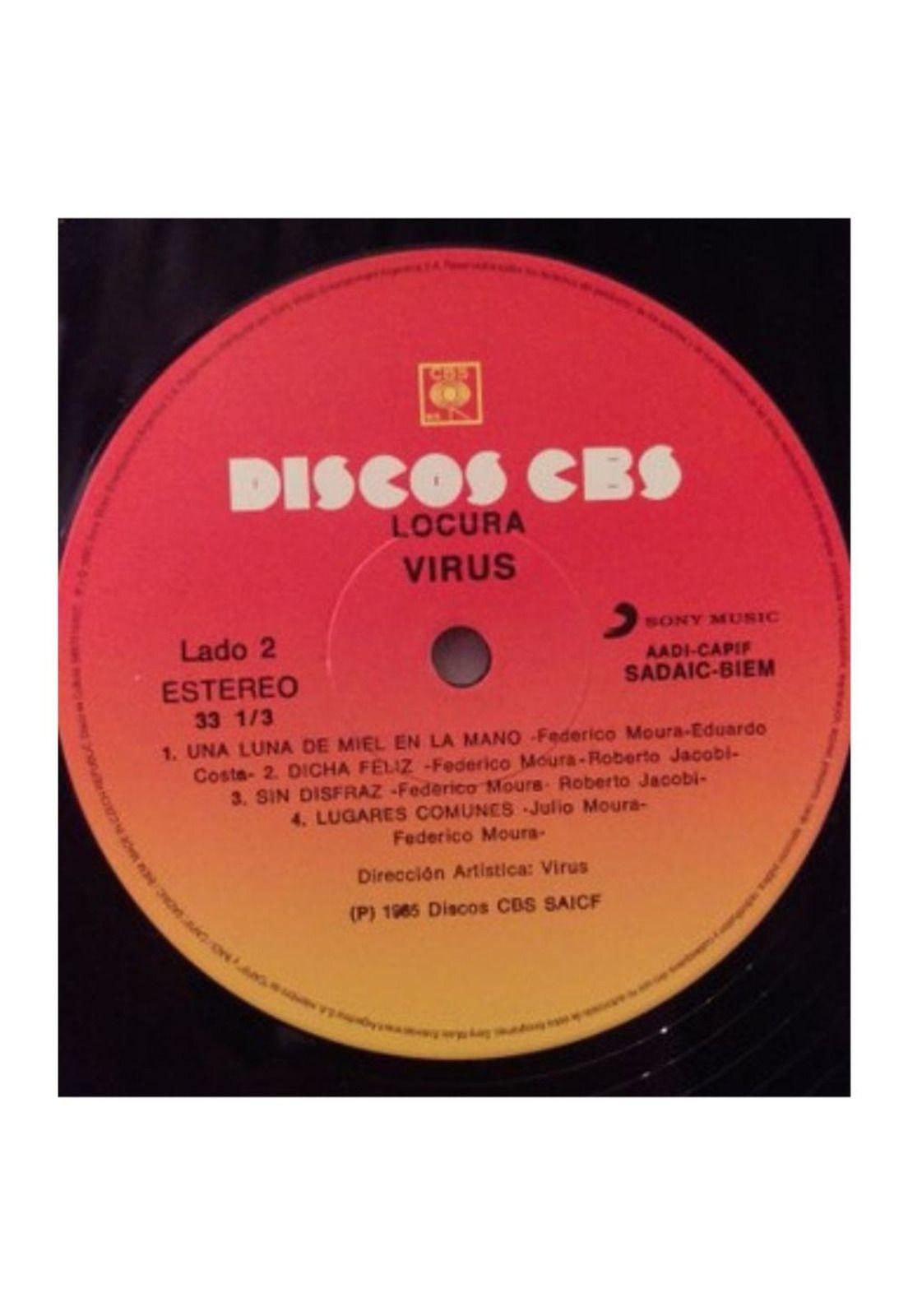 VIRUS - LOCURA | VINILO-3