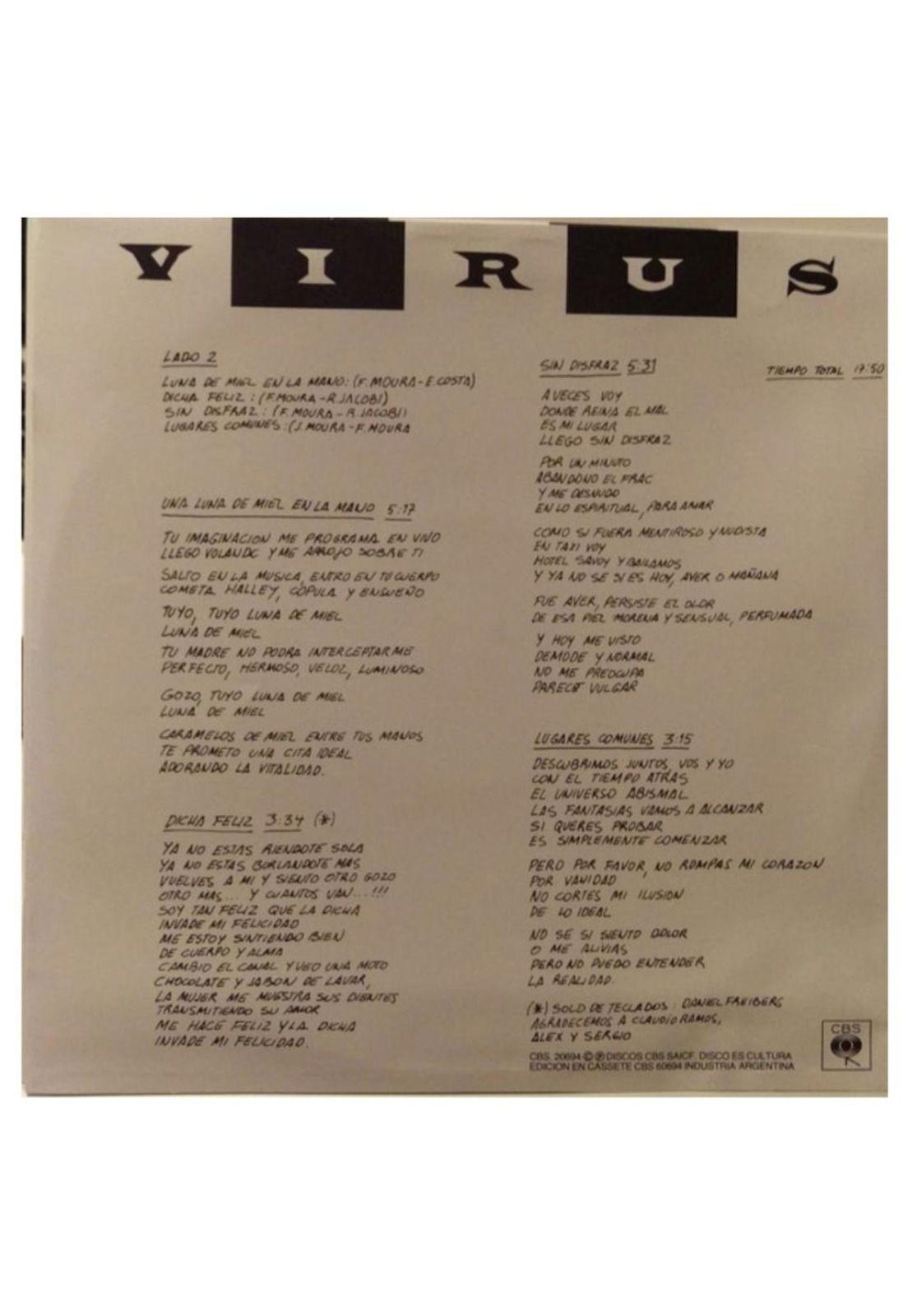 VIRUS - LOCURA | VINILO-4