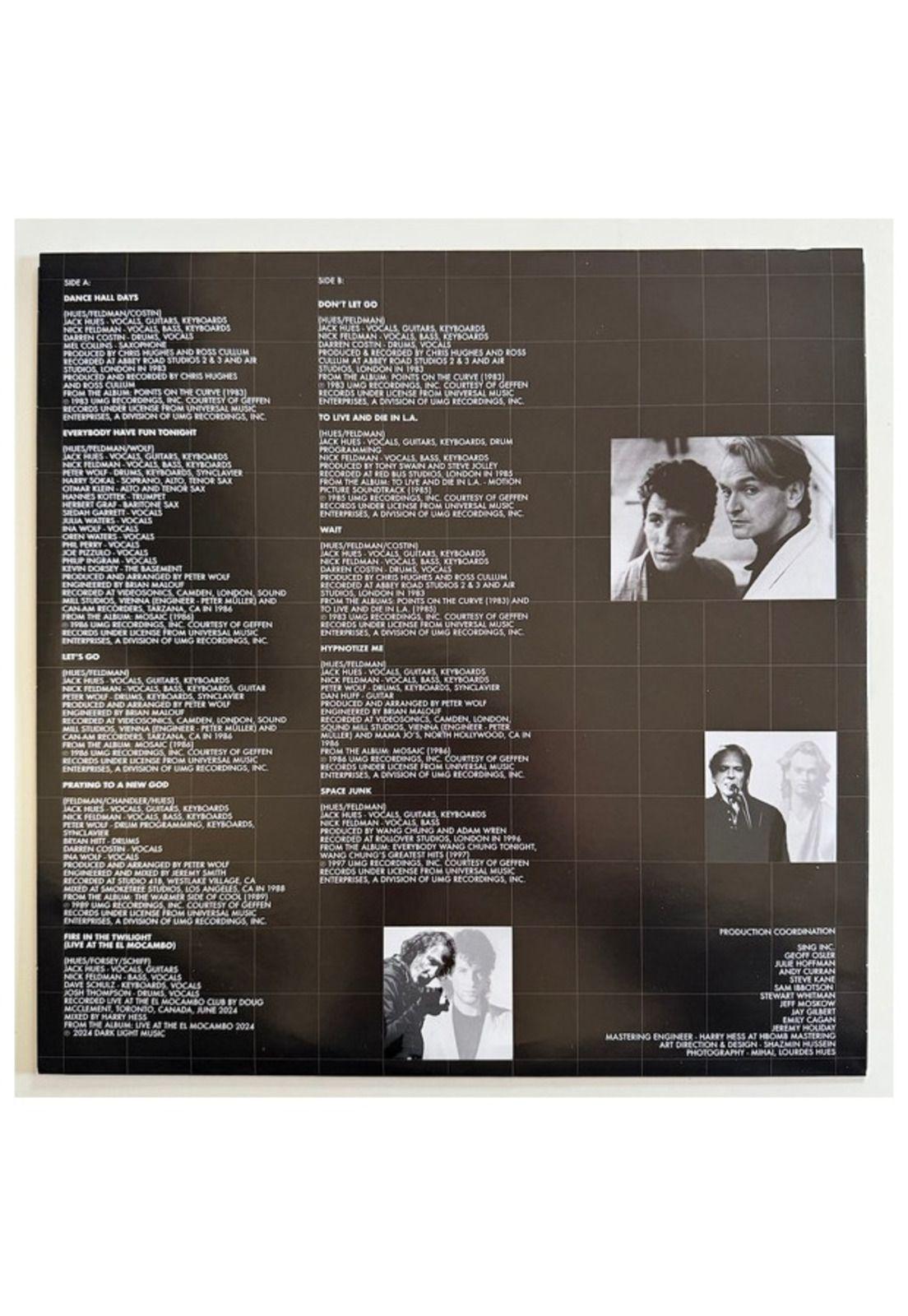 WANG CHUNG - DARK MATTER: BIG HITS AND NEAR MISSES (CLEAR/BLACK SPECKLE VINYL) | VINILO-2