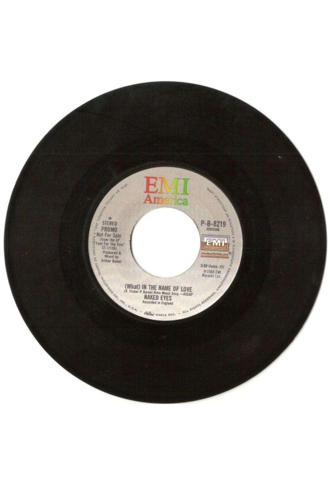 NAKED EYES - (WHAT) IN THE NAME OF LOVE | 7" SINGLE USADO-3