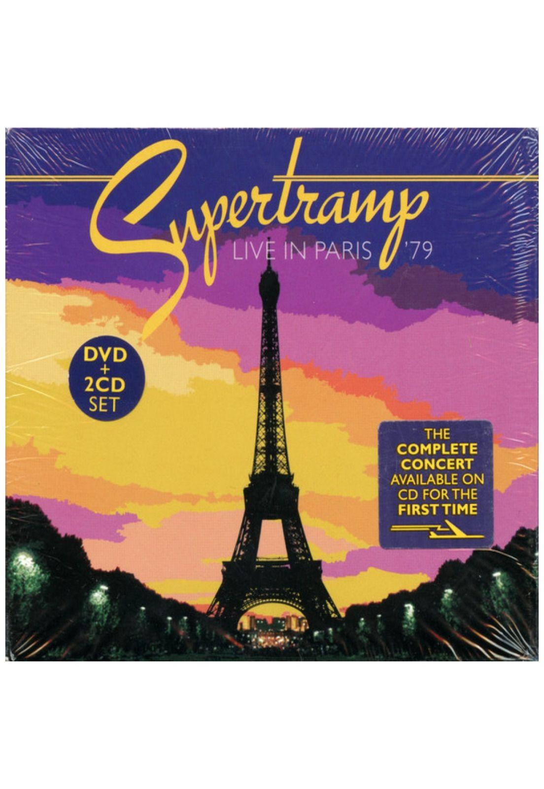 SUPERTRAMP - LIVE IN PARIS '79 (2CD+DVD) | CD-0