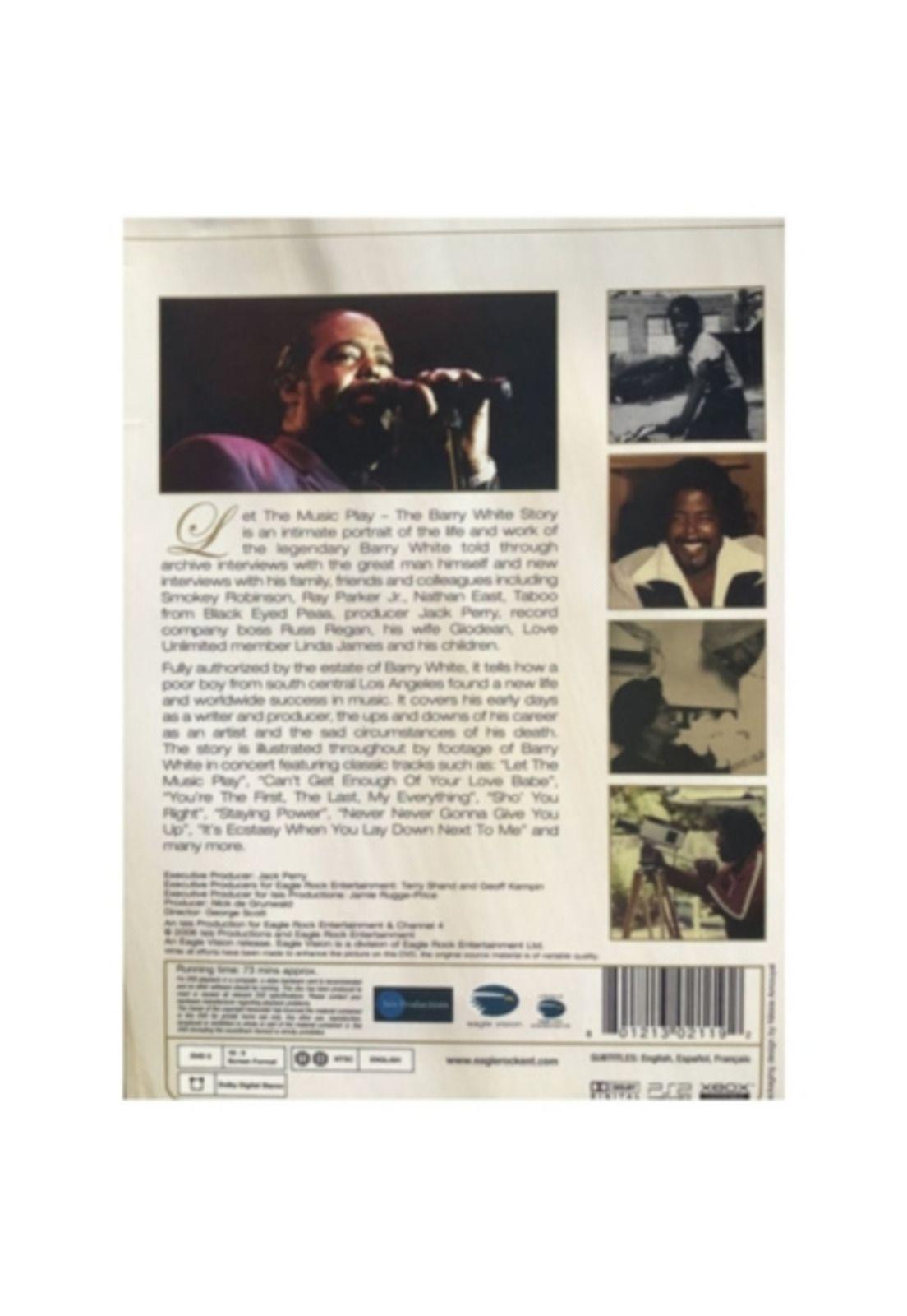 BARRY WHITE - STORY LET THE MUSIC PLAY DVD-1
