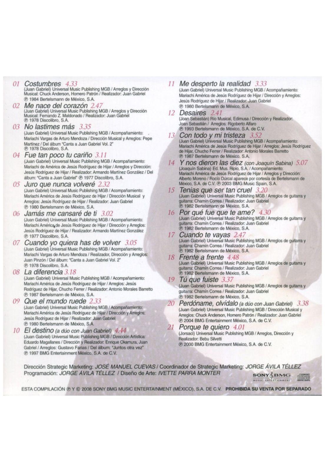 ROCIO DURCAL - LO ESENCIAL DE ROCIO DURCAL (3CD+DVD) | CD-5