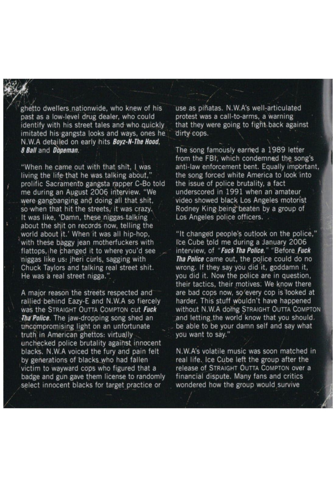 N.W.A. - BEST OF N.W.A: THE STREET KNOWLEDGE | CD-5