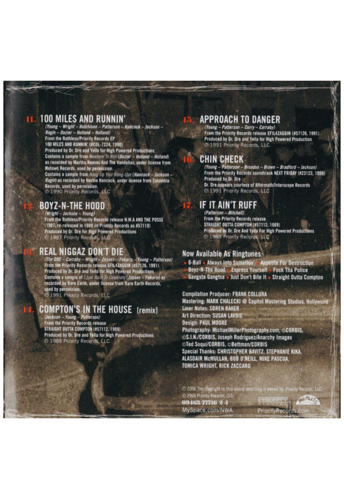 N.W.A. - BEST OF N.W.A: THE STREET KNOWLEDGE | CD-9