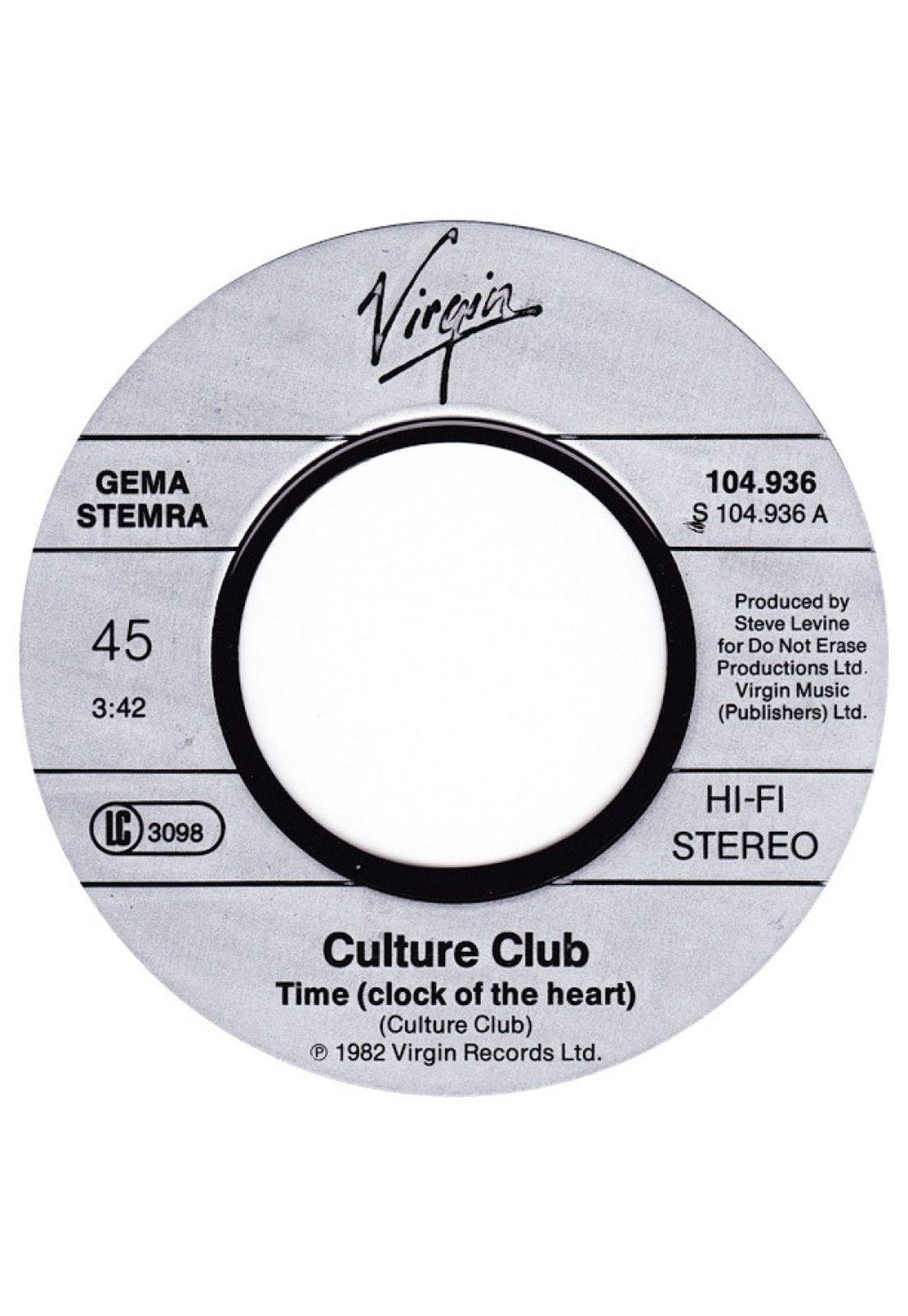 CULTURE CLUB - TIME (CLOCK OF THE HEART) | 7" SINGLE USADO-2