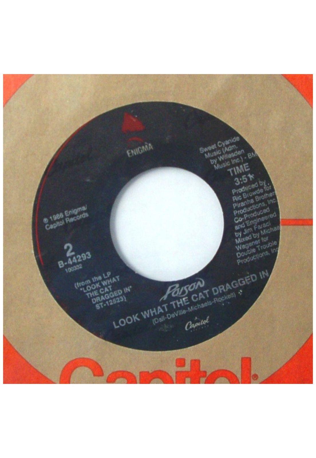 POISON - YOUR MAMA DON'T DANCE | 7" SINGLE USADO-3