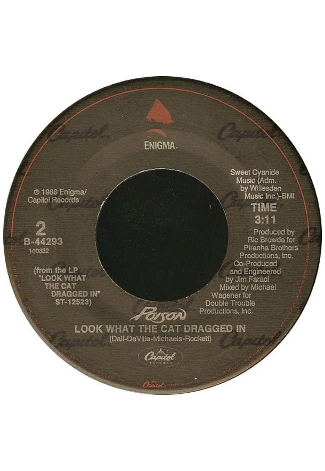 POISON - YOUR MAMA DON'T DANCE | 7" SINGLE USADO-5