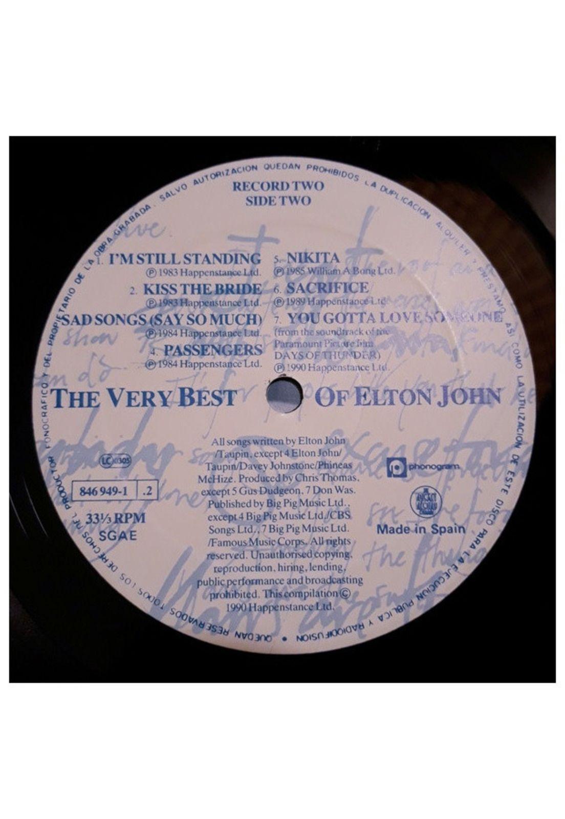 ELTON JOHN - THE VERY BEST OF (2LP) | VINILO USADO-5
