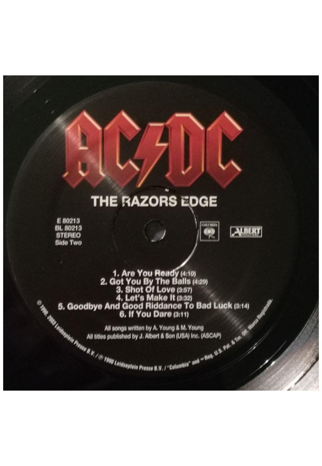 AC DC - THE RAZORS EDGE | VINILO-3