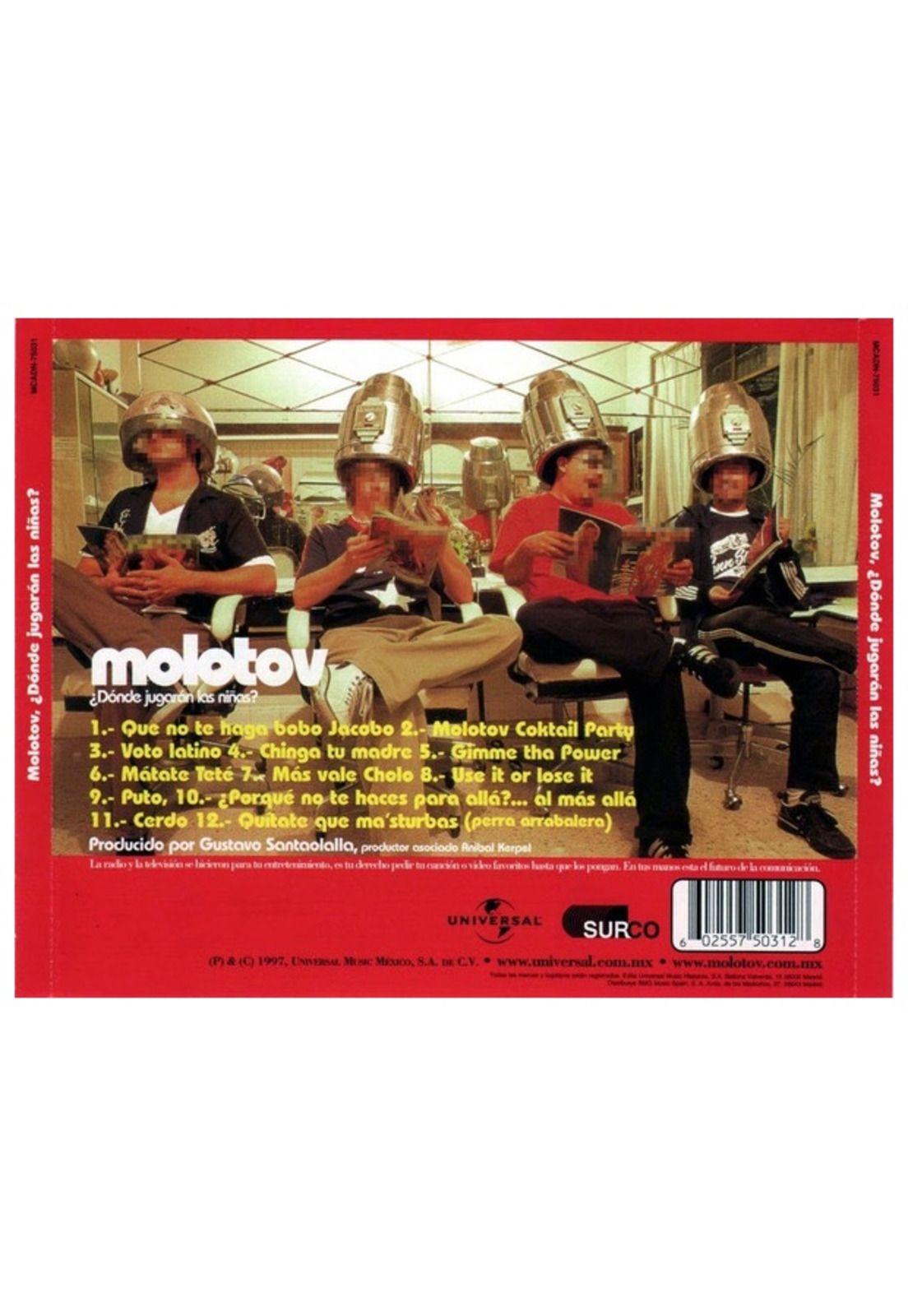 MOLOTOV - DONDE JUGARAN LAS NIÑAS | CD-1