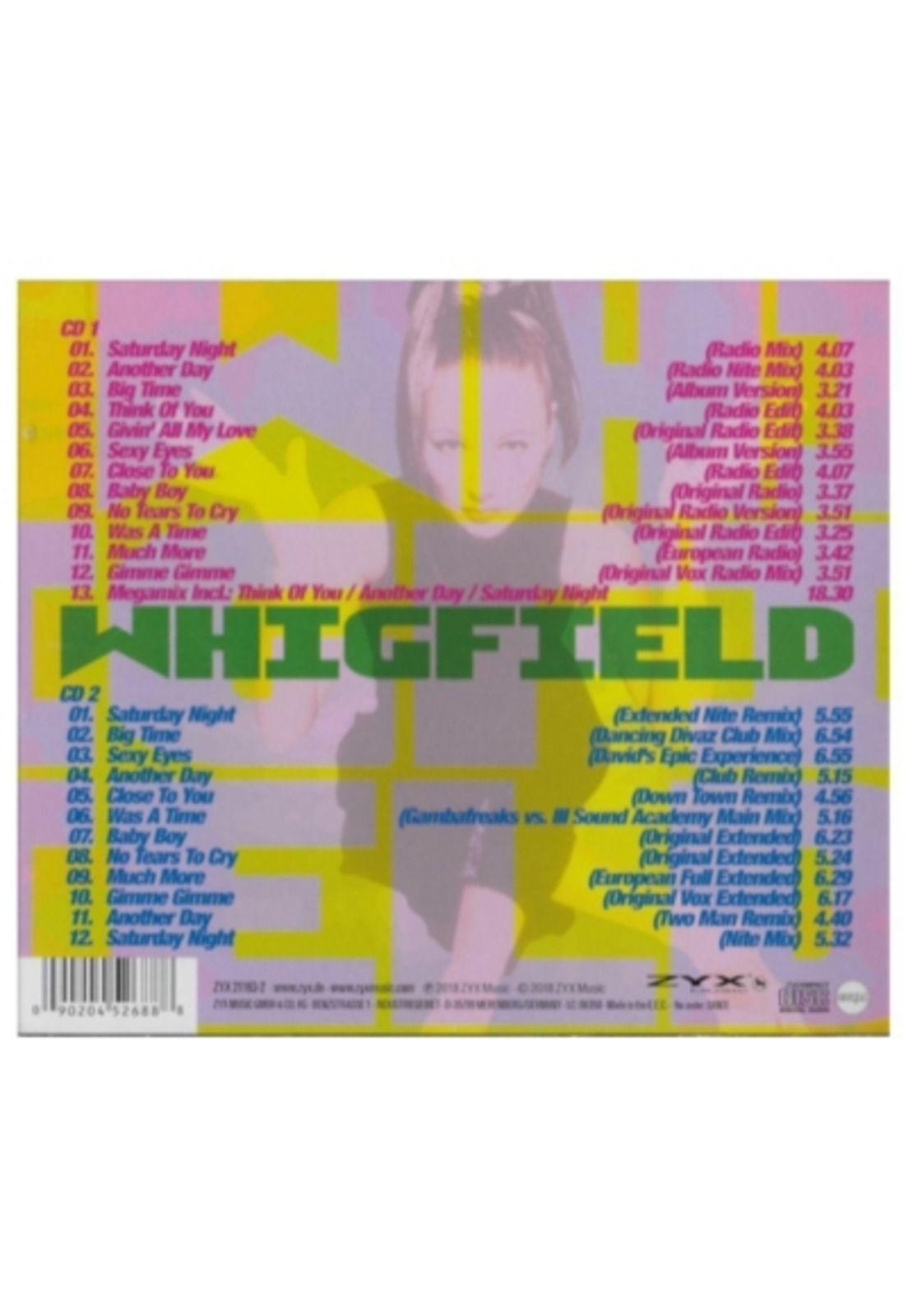 WHIGFIELD - GREATEST HITS REMIXES 2CD-1