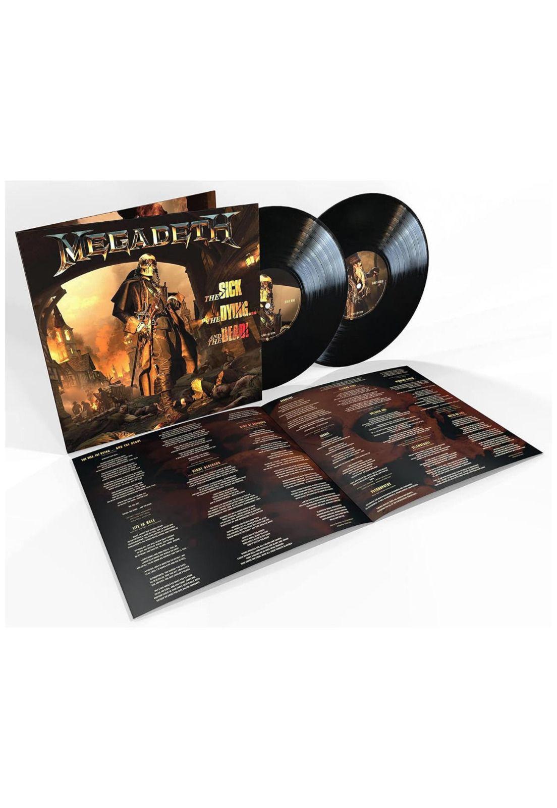 MEGADETH - SICK, THE DYING AND THE DEATH (2LP+7" SINGLE) | VINILO-2