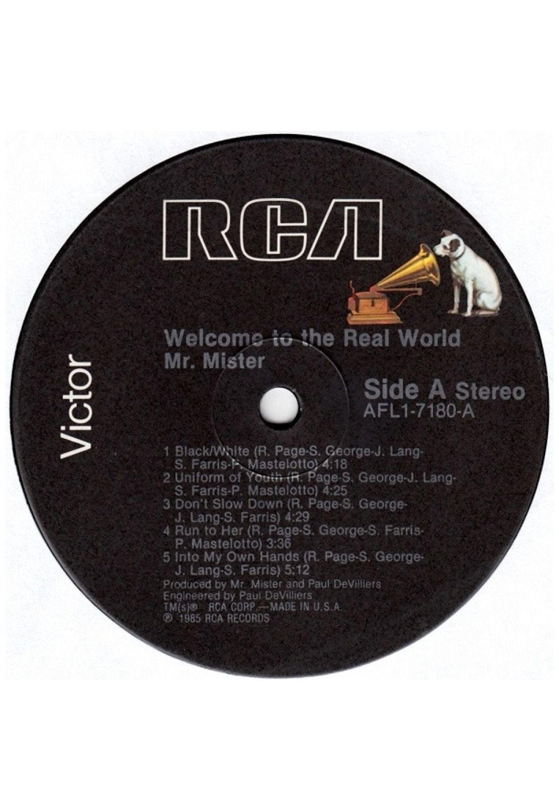 MR. MISTER - WELCOME TO THE REAL WORLD | 7" SINGLE USADO-2