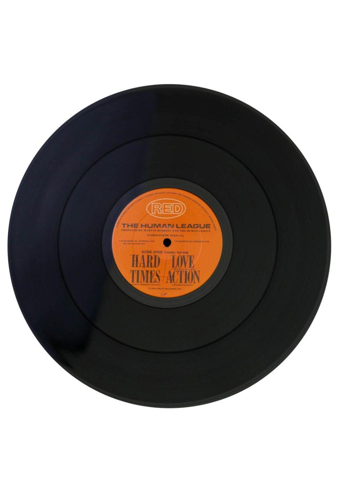 HUMAN LEAGUE - HARD TIMES/LOVE ACTION | 12" MAXI SINGLE USADO-2