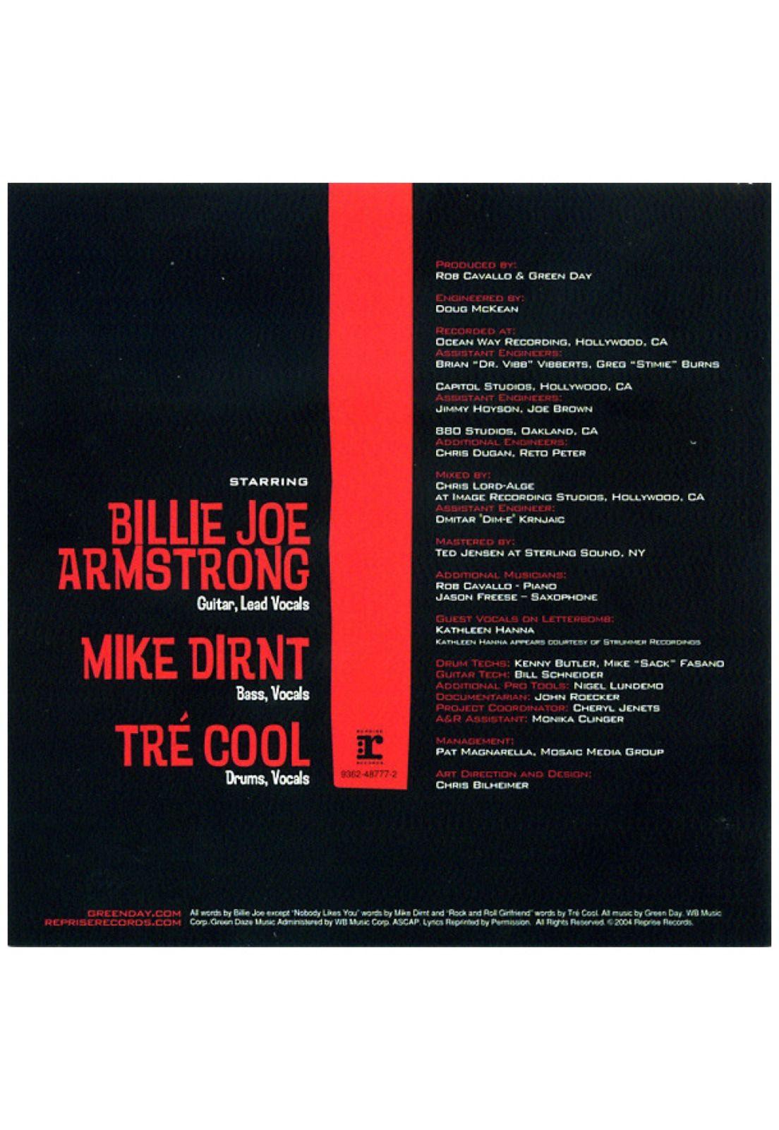 GREEN DAY  - AMERICAN IDIOT | CD-5