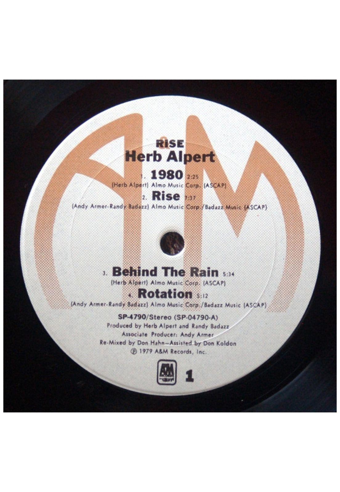 HERP ALPERT - RISE | VINILO USADO-2