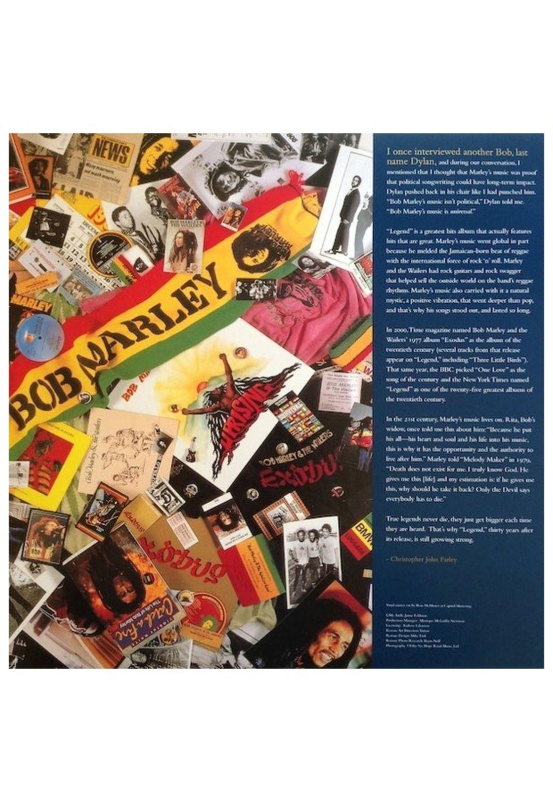 BOB MARLEY - LEGEND (30TH ANNIVERSARY) (TRICOLOUR VINYL) (2LP) | VINILO-5