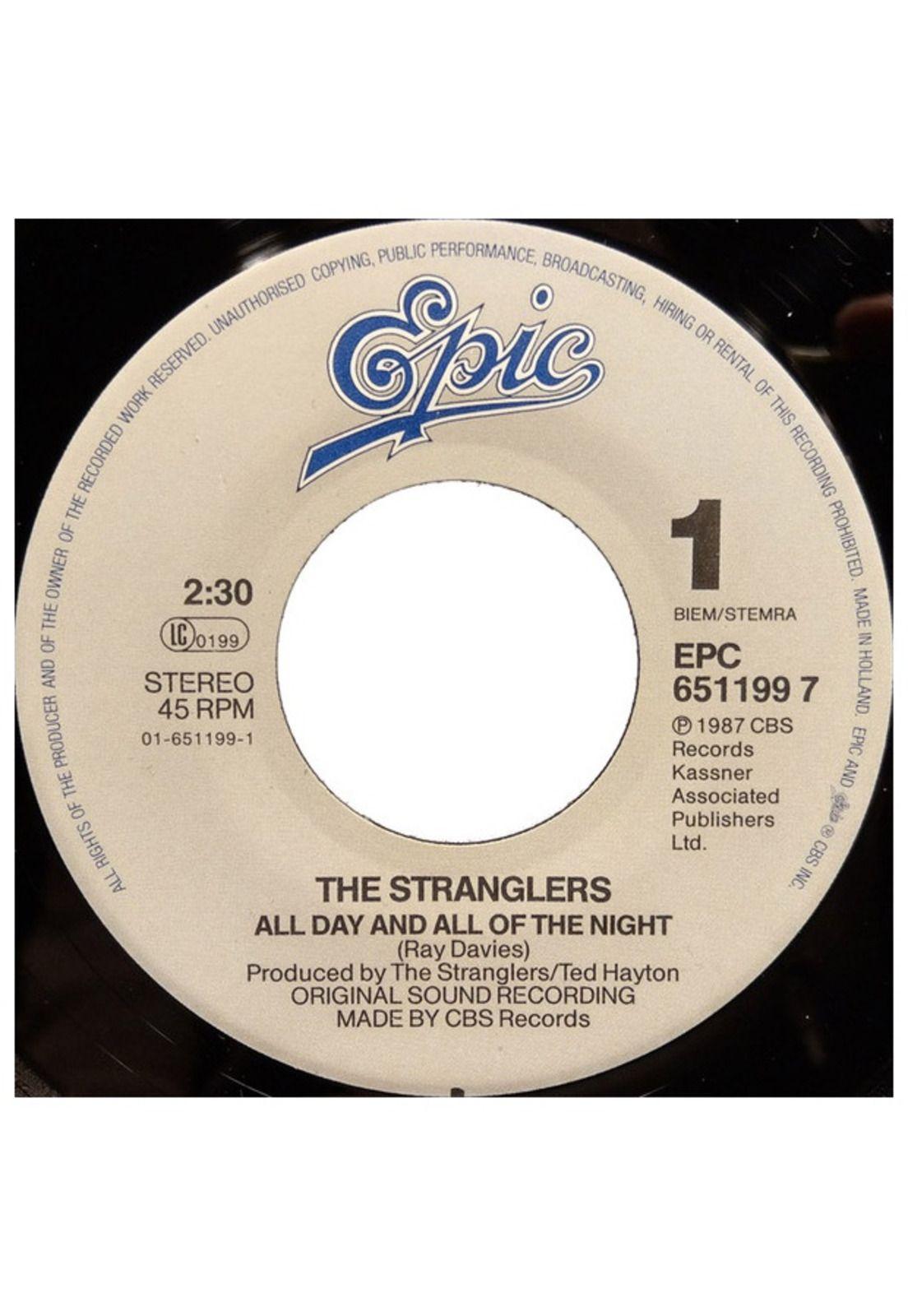 STRANGLERS - ALL DAY AND ALL OF THE NIGHT | 7'' SINGLE VINILO USADO-2