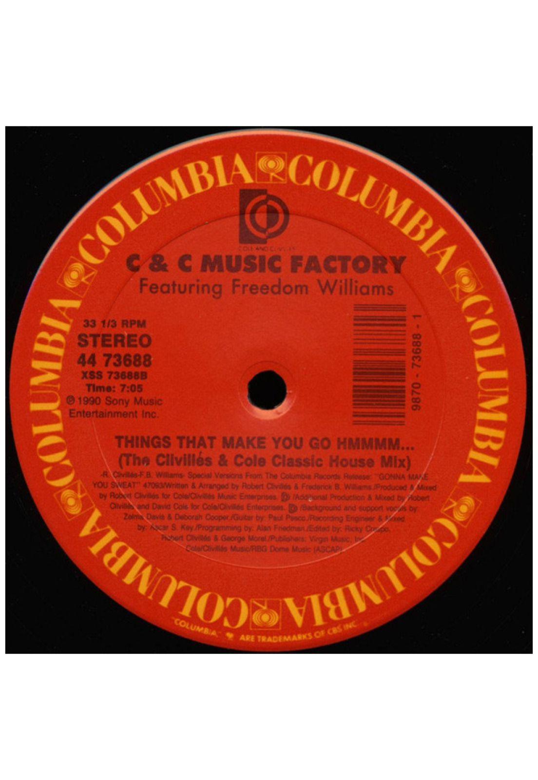 C&C MUSIC FACTORY - THINGS THAT MAKE YOU GO HMMMM…(VDE-NUEVO/SELLADO) | 12" MAXI SINGLE VINILO USADO-2