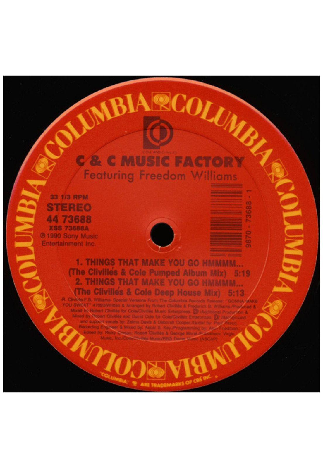 C&C MUSIC FACTORY - THINGS THAT MAKE YOU GO HMMMM…(VDE-NUEVO/SELLADO) | 12" MAXI SINGLE VINILO USADO-4