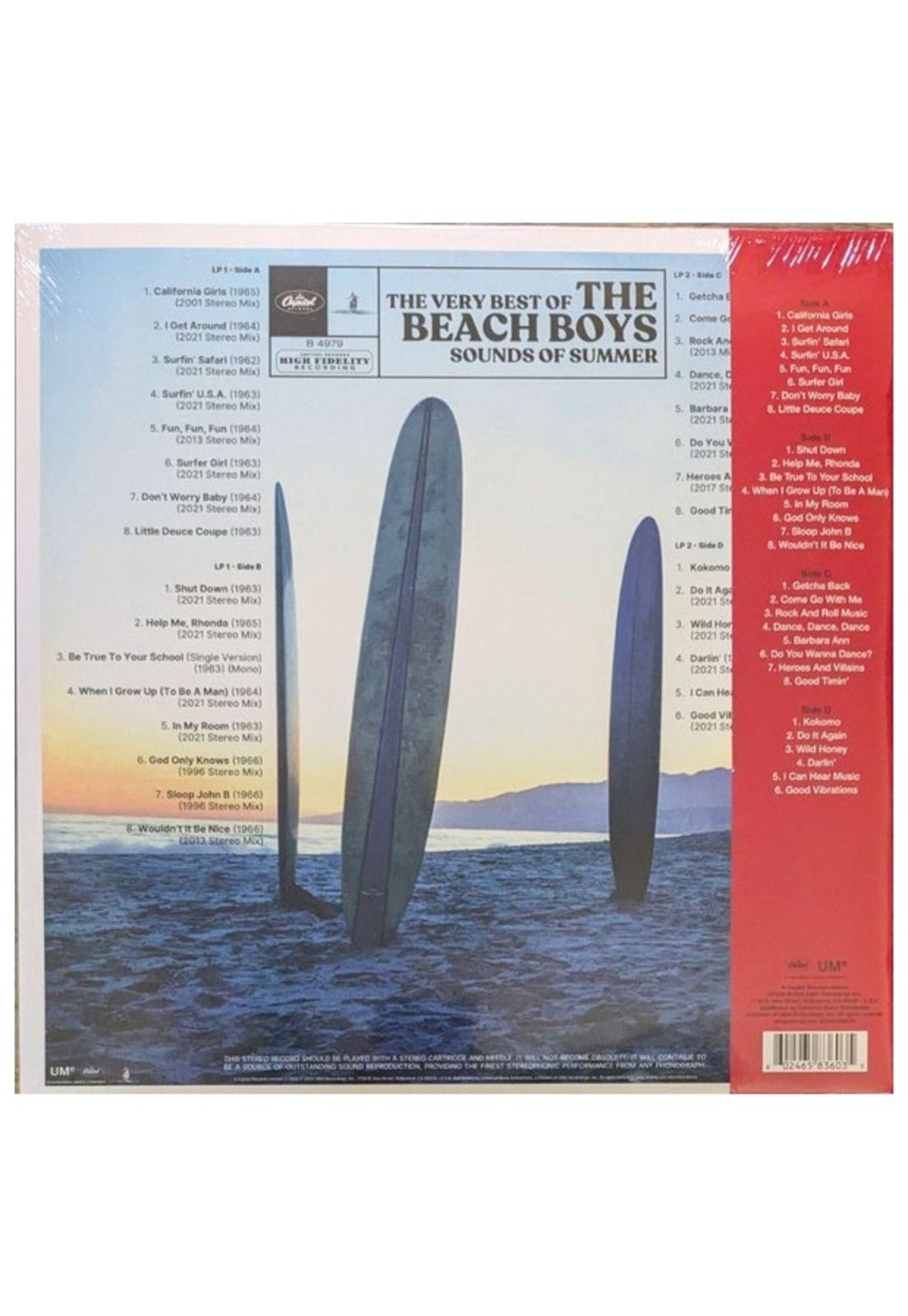 BEACH BOYS - SOUNDS OF SUMMER: THE VERY BEST (2LP) (SEA BLUE VINYL) | VINILO-1