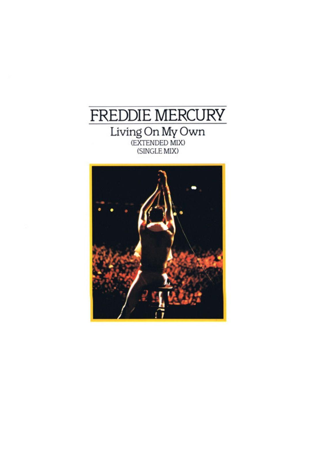 FREDDIE MERCURY - LIVING IN MY OWN (EXTENDED MIX) (PROMO COPY) | 12" MAXI SINGLE VINILO USADO-4