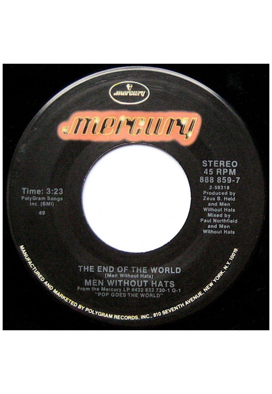 MEN WITHOUT HATS - POP GOES THE WORLD | 7" SINGLE USADO-3