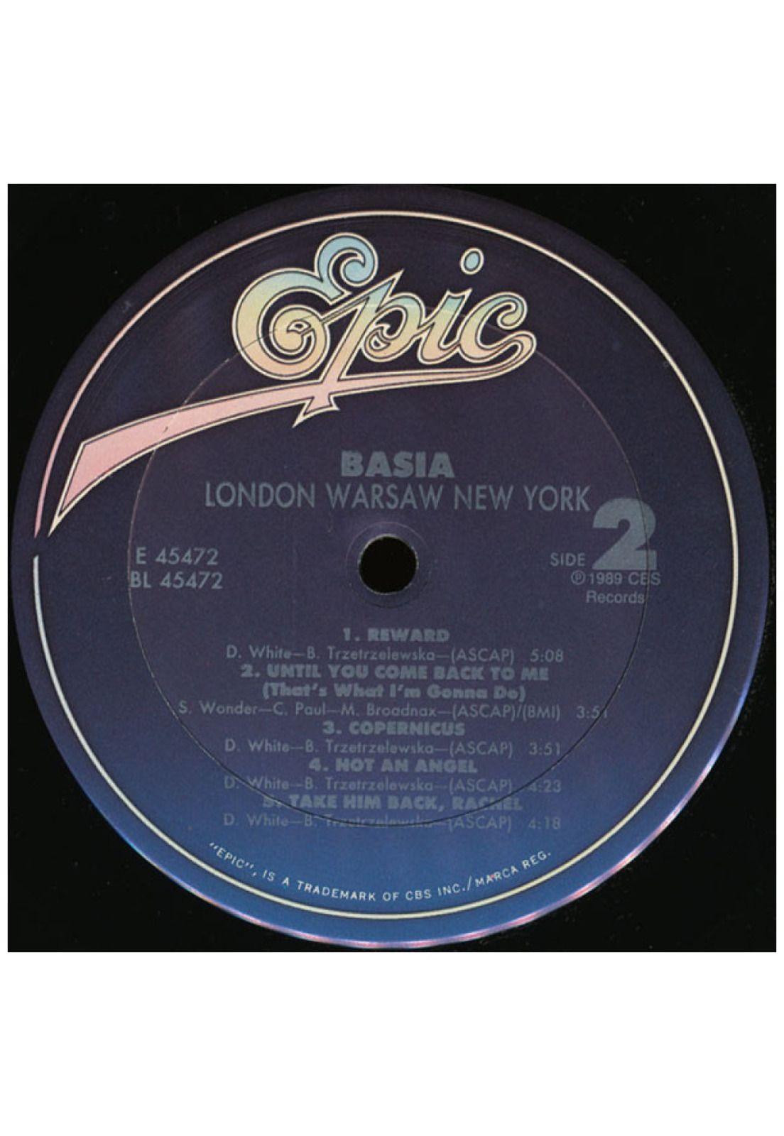 BASIA - LONDON WARSAW NEW YORK | VINILO USADO-2