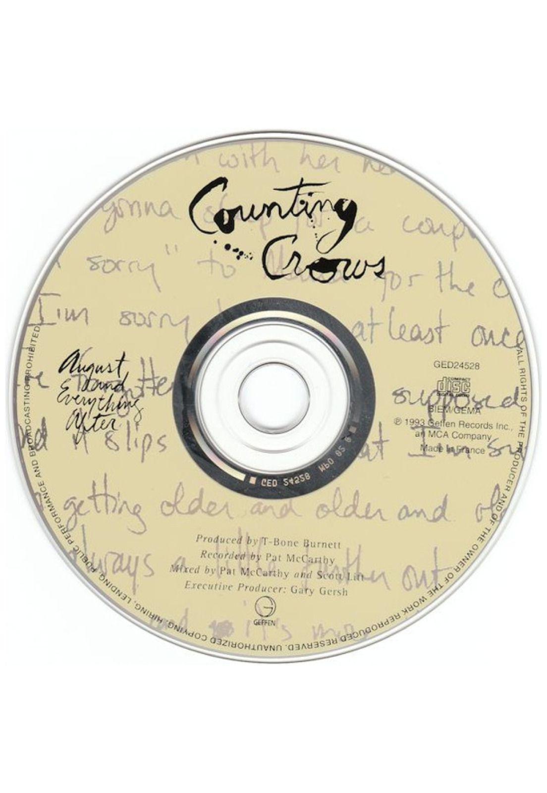 COUNTING CROWS - AUGUST AND EVERYTHING AFTER | CD USADO-2