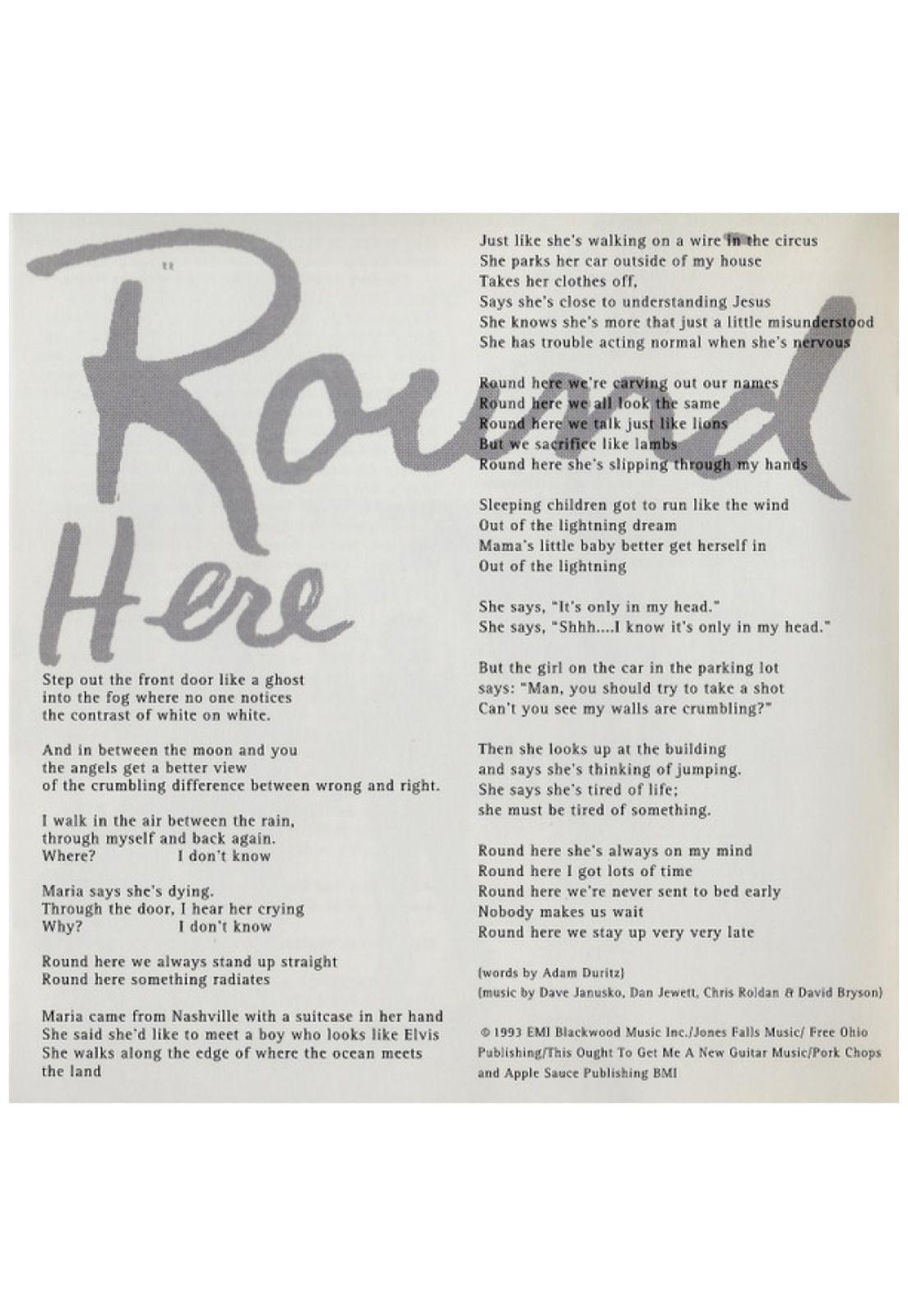 COUNTING CROWS - AUGUST AND EVERYTHING AFTER | CD USADO-6